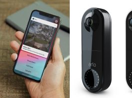 arlo smart doorbell video camera