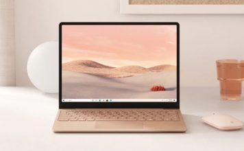 Test of the Microsoft Surface Laptop Go Microsoft Surface Laptop Go. ©Microsoft