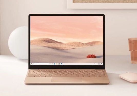 Test of the Microsoft Surface Laptop Go Microsoft Surface Laptop Go. ©Microsoft