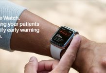 Apple watch ECG. © Apple