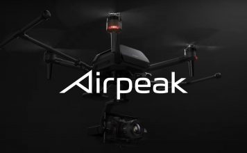 SONY Unveils the new AIRPEAK: A Quadricop UAV capable of carrying a full-format SONY ALPHA HYBRID Sony Airpeak. 2021