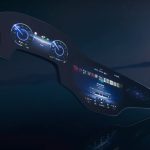 Mercedes-Benz launches the Hyperscreen, a gigantic 56-inch control screen mercedes-benz ©