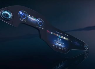 Mercedes-Benz launches the Hyperscreen, a gigantic 56-inch control screen mercedes-benz ©